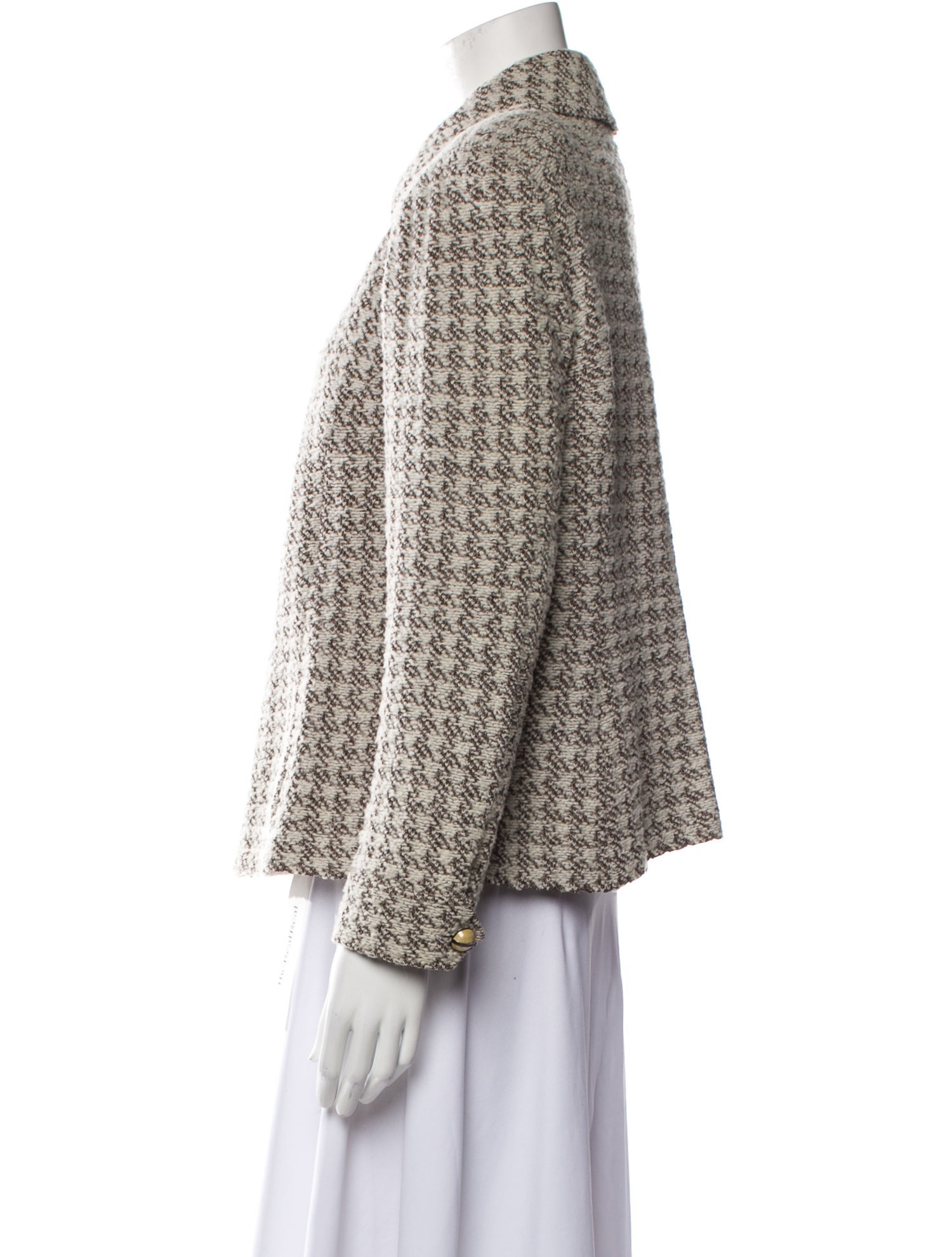 St. John Tweed Pattern Jacket