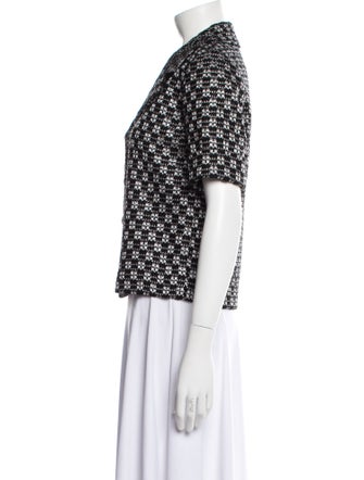 St. John Tweed Pattern Jacket