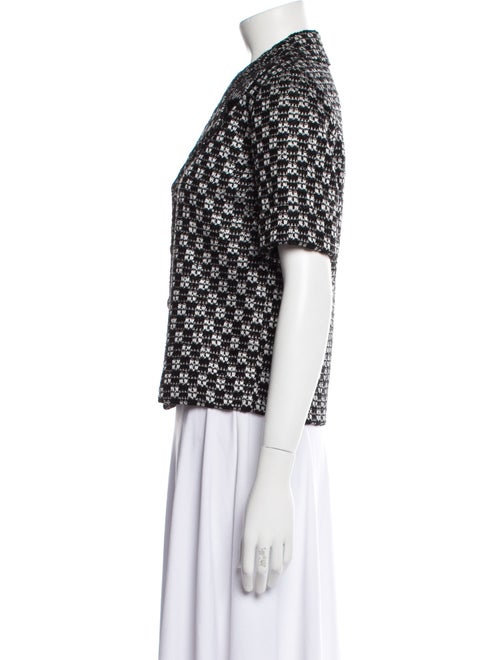 St. John Tweed Pattern Jacket