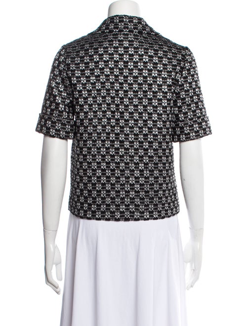 St. John Tweed Pattern Jacket
