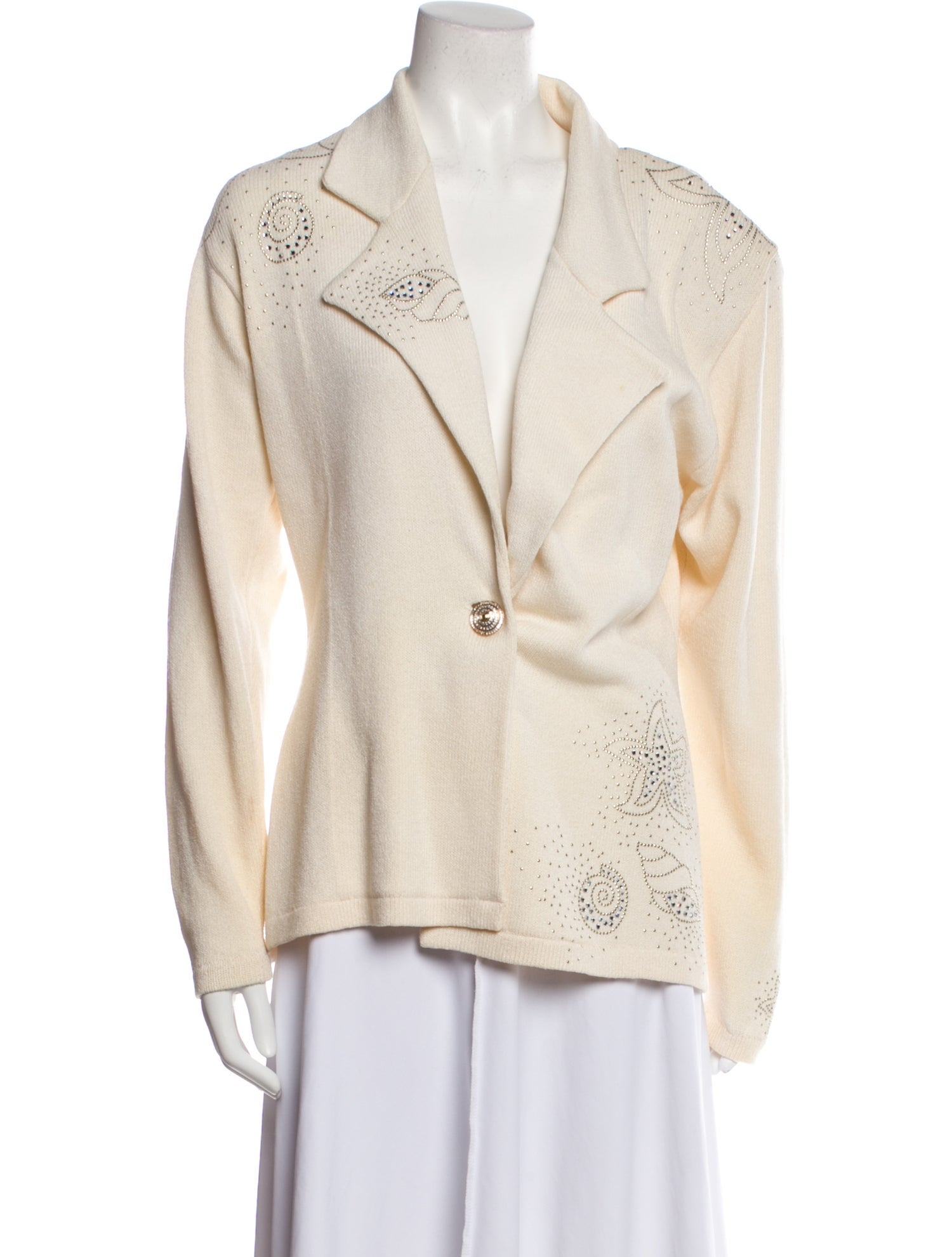 St. John Graphic Print Jacket Neutrals Jackets, Clothing STJ260145