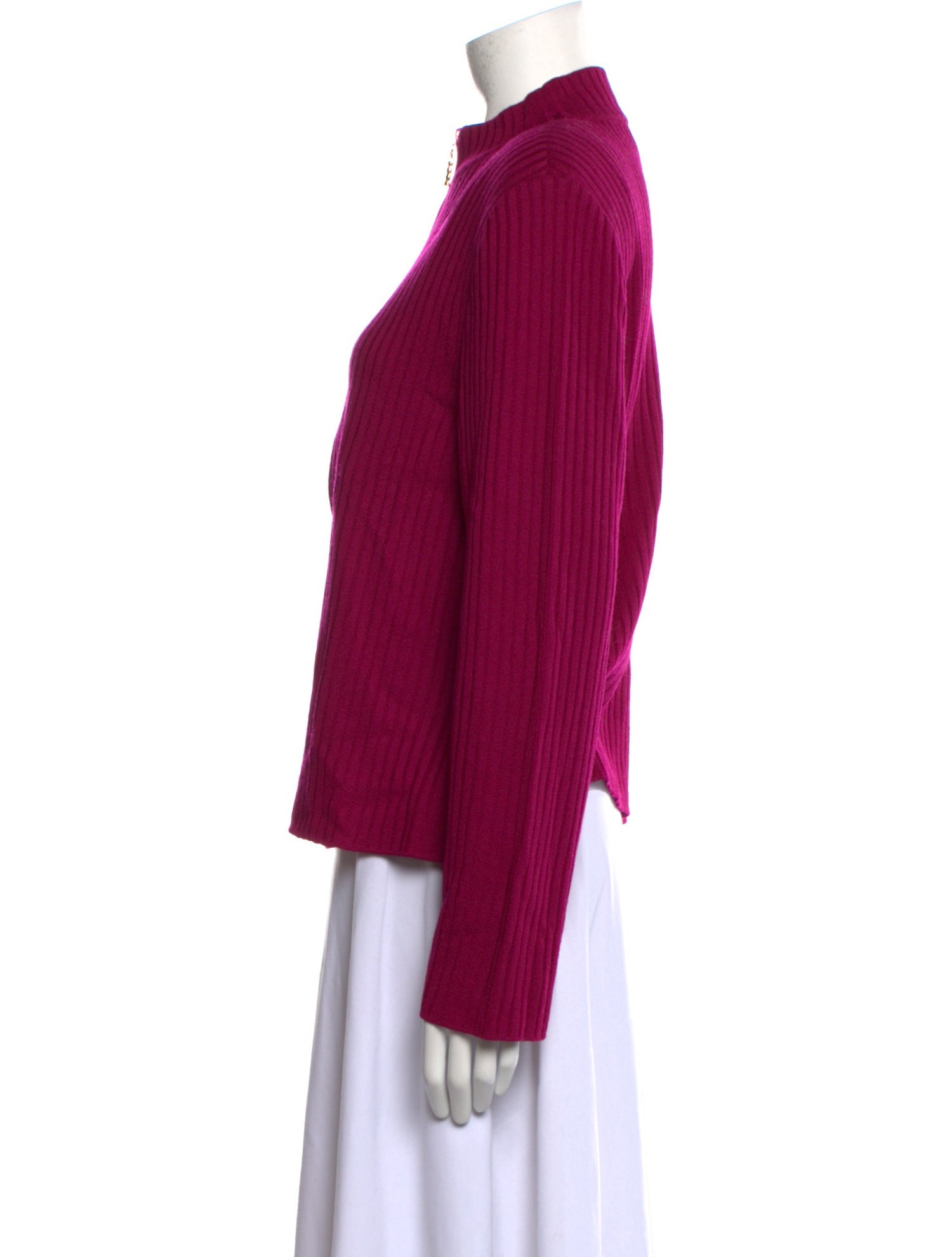 St. John Mock Neck Sweater