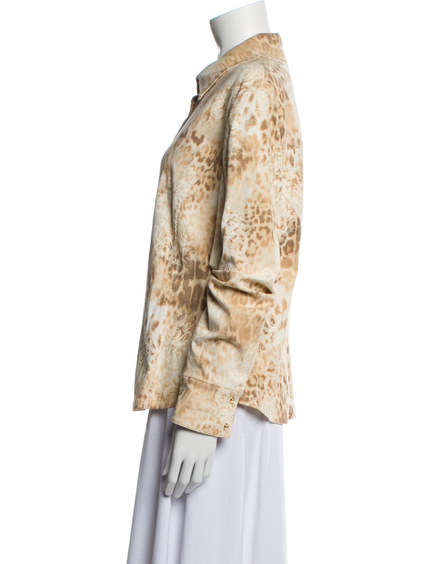 St. John Animal Print Jacket