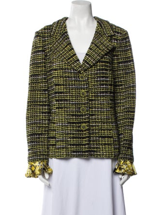 St. John Tweed Pattern Jacket