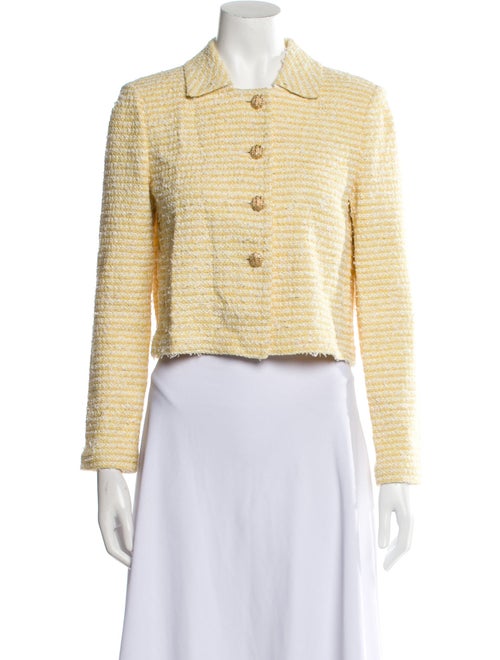 St. John Tweed Pattern Jacket