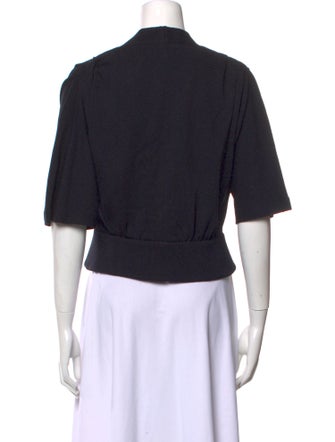 St. John Mock Neck Sweater