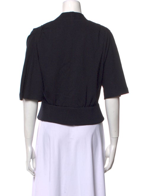 St. John Mock Neck Sweater