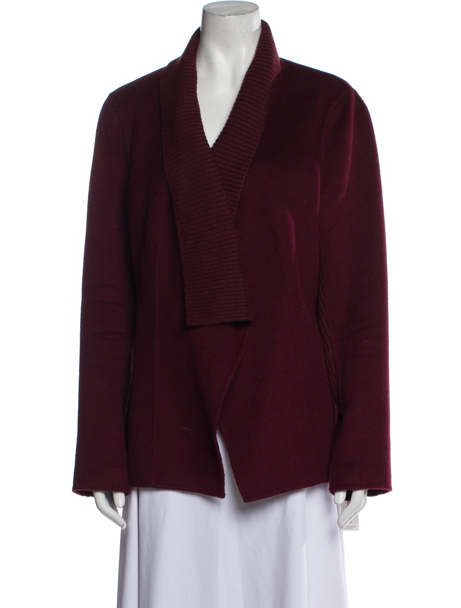 St. John Wool Jacket - Burgundy Jackets, Clothing - STJ270439 | The ...
