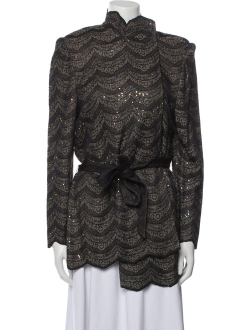 St. John Lace Pattern Jacket