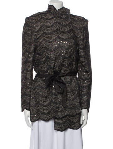 St. John Jackets Lace Pattern Jacket M