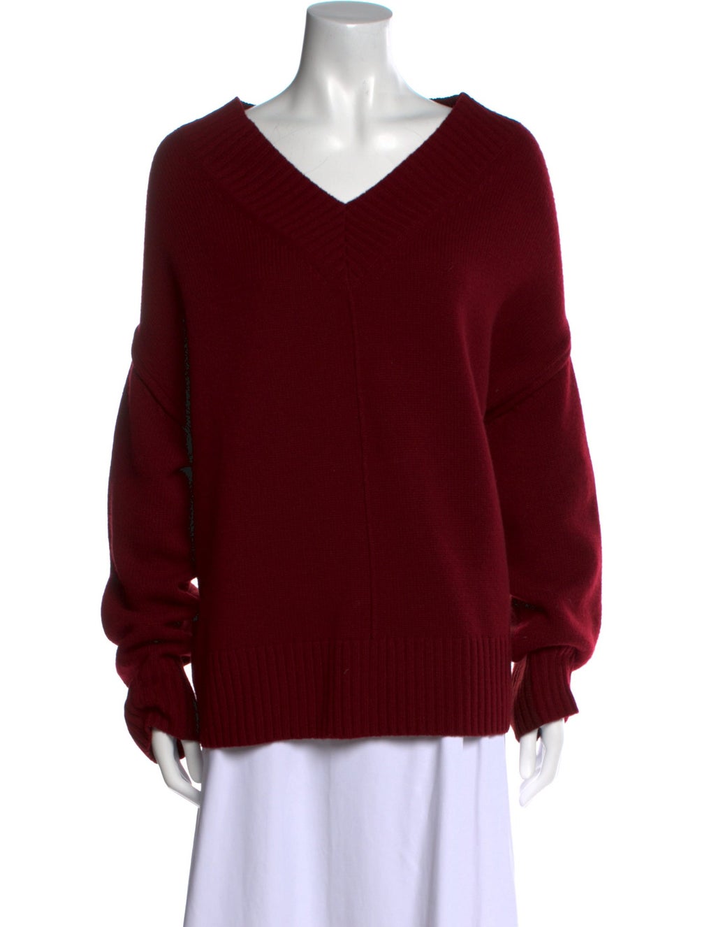 St. John 2021 Cashmere Sweater Red Knitwear, Clothing STJ273607
