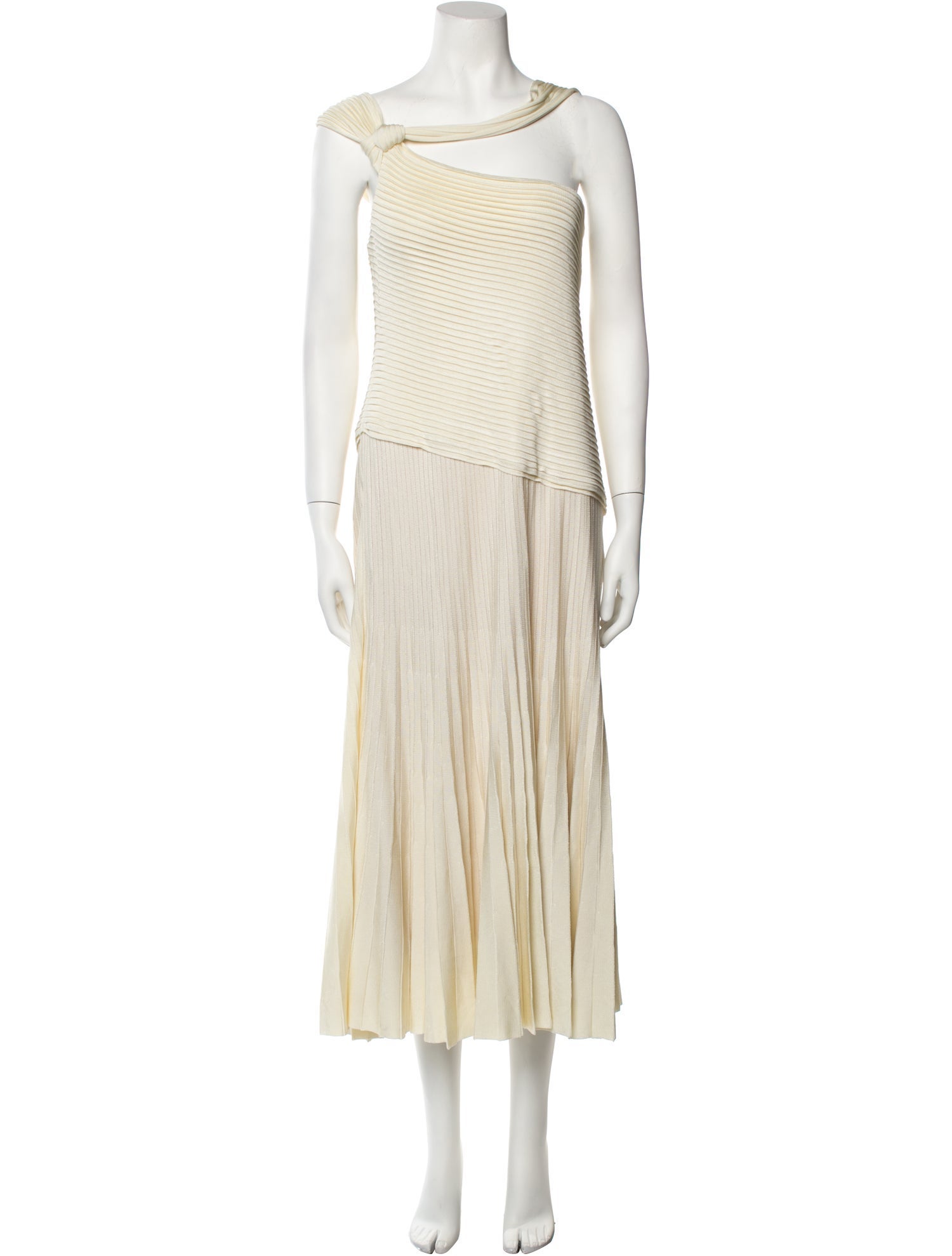 St. John Colorblock Pattern Long Dress