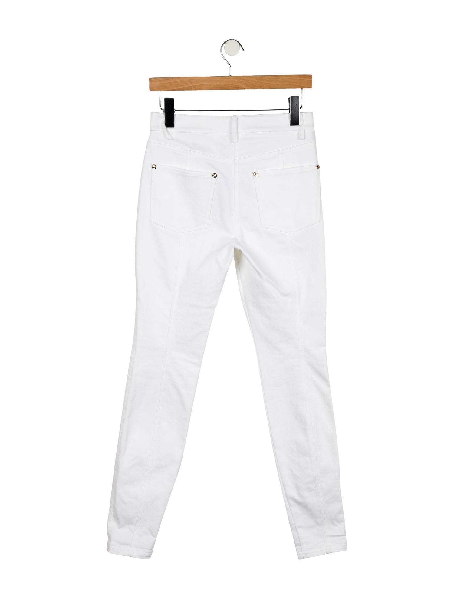 St. John Mid-Rise Skinny Leg Jeans