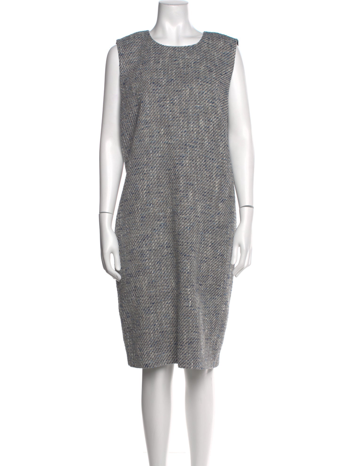 St. John Bateau Neckline Midi Length Dress w/ Tags