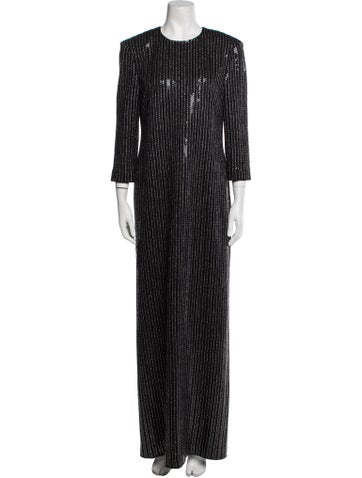 St. John Dresses Striped Long Dress US 8 | M