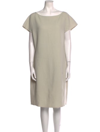 St. John Wool Knee-Length Dress