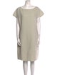 St. John Wool Knee-Length Dress