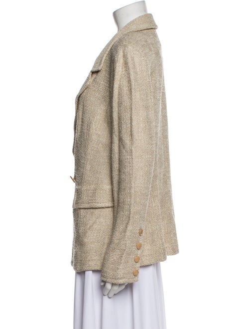 St. John Tweed Pattern Blazer