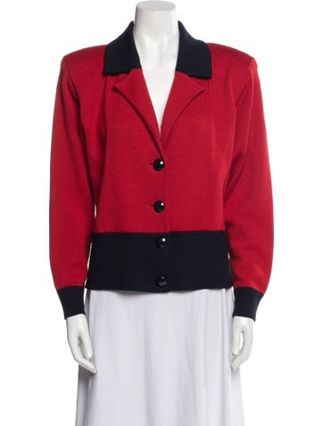 St. John Jackets Colorblock Pattern Blazer US 14 | XL