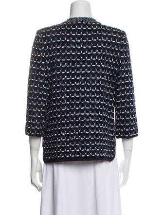 St. John Tweed Pattern Jacket