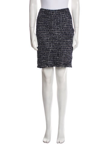 St. John Skirts Tweed Pattern Long Skirt US 8 | M