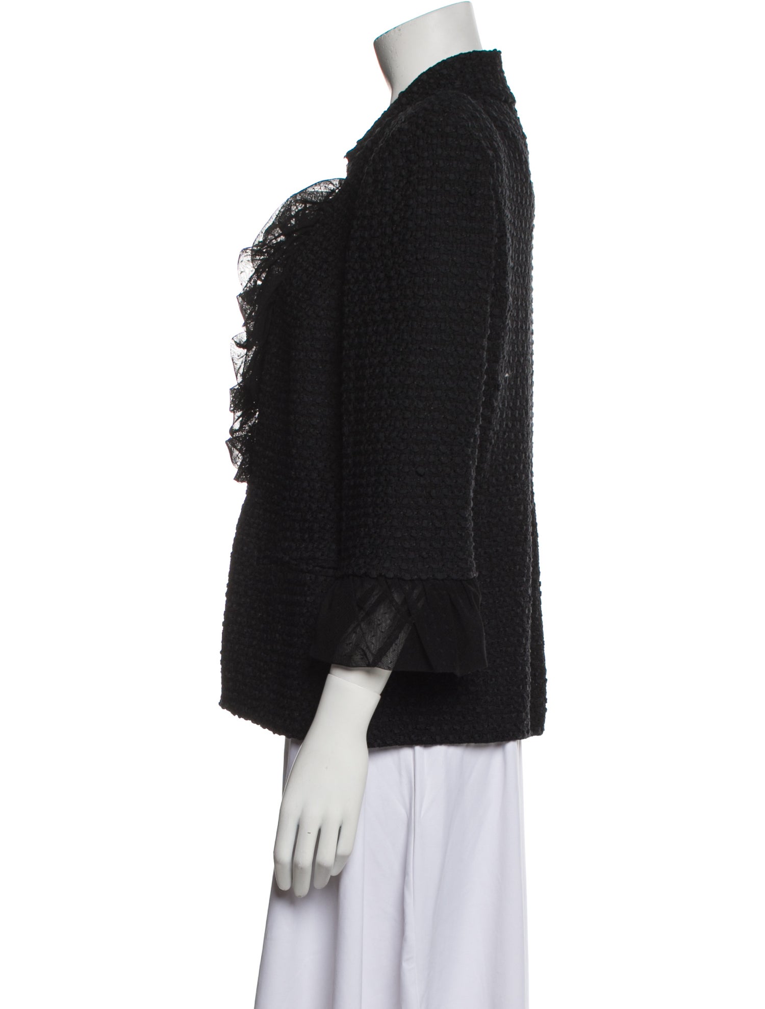 St. John Tweed Pattern Jacket