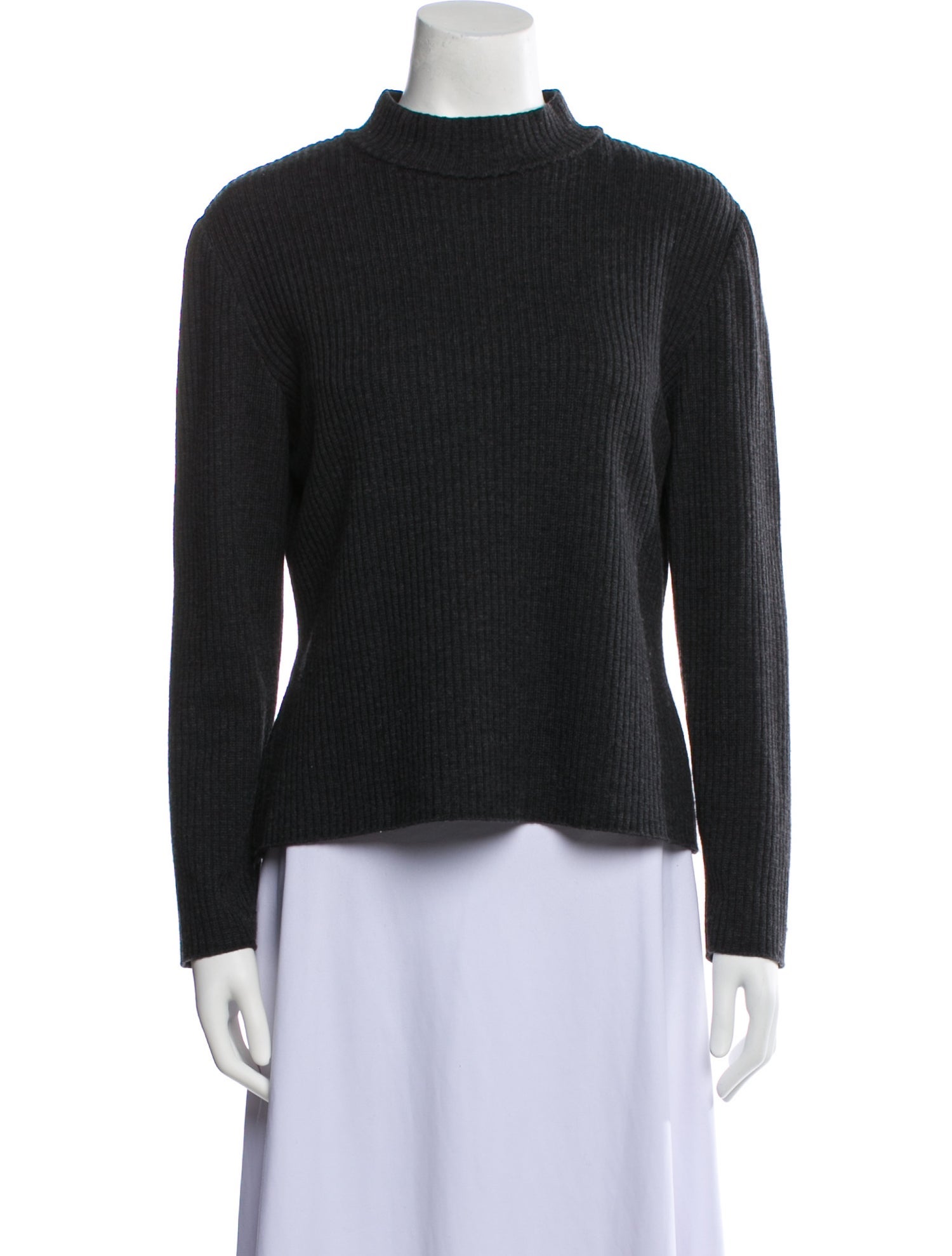 St. John Mock Neck Sweater