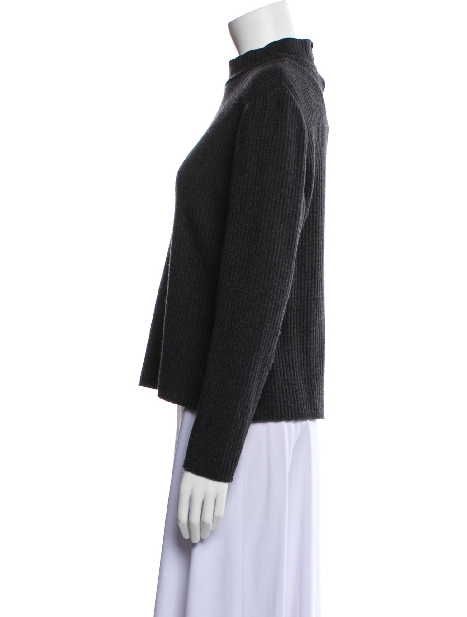 St. John Mock Neck Sweater