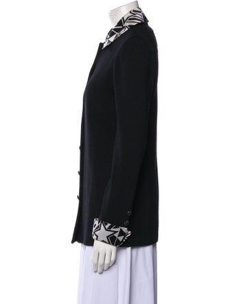 St. John Silk Printed Evening Jacket