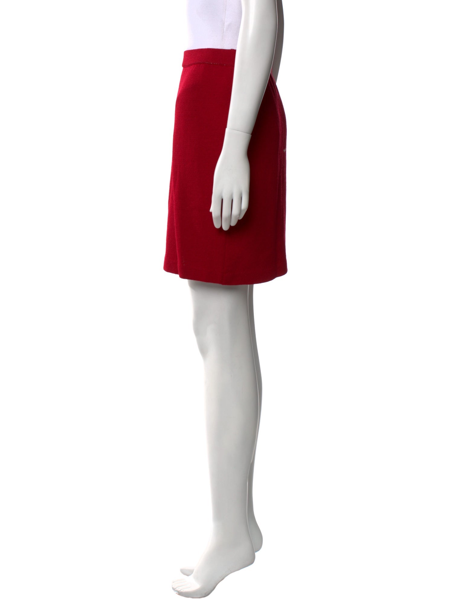 St. John Wool Mini Skirt