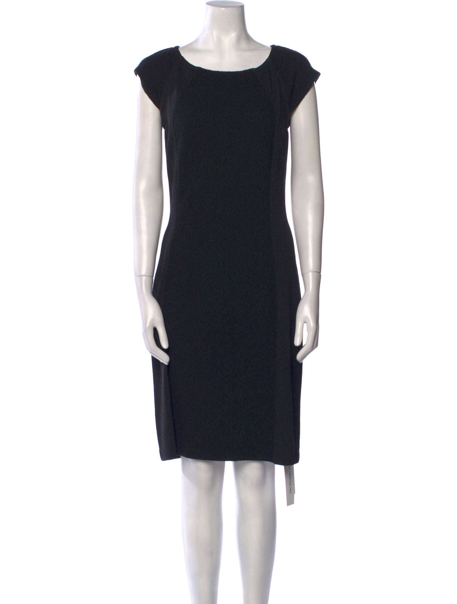 St. John Wool Knee-Length Dress