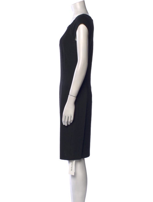 St. John Wool Knee-Length Dress
