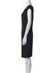 St. John Wool Knee-Length Dress