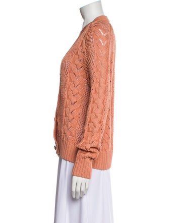 St. John Plunge Neckline Sweater