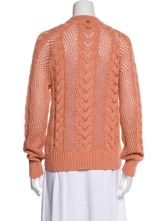 St. John Plunge Neckline Sweater