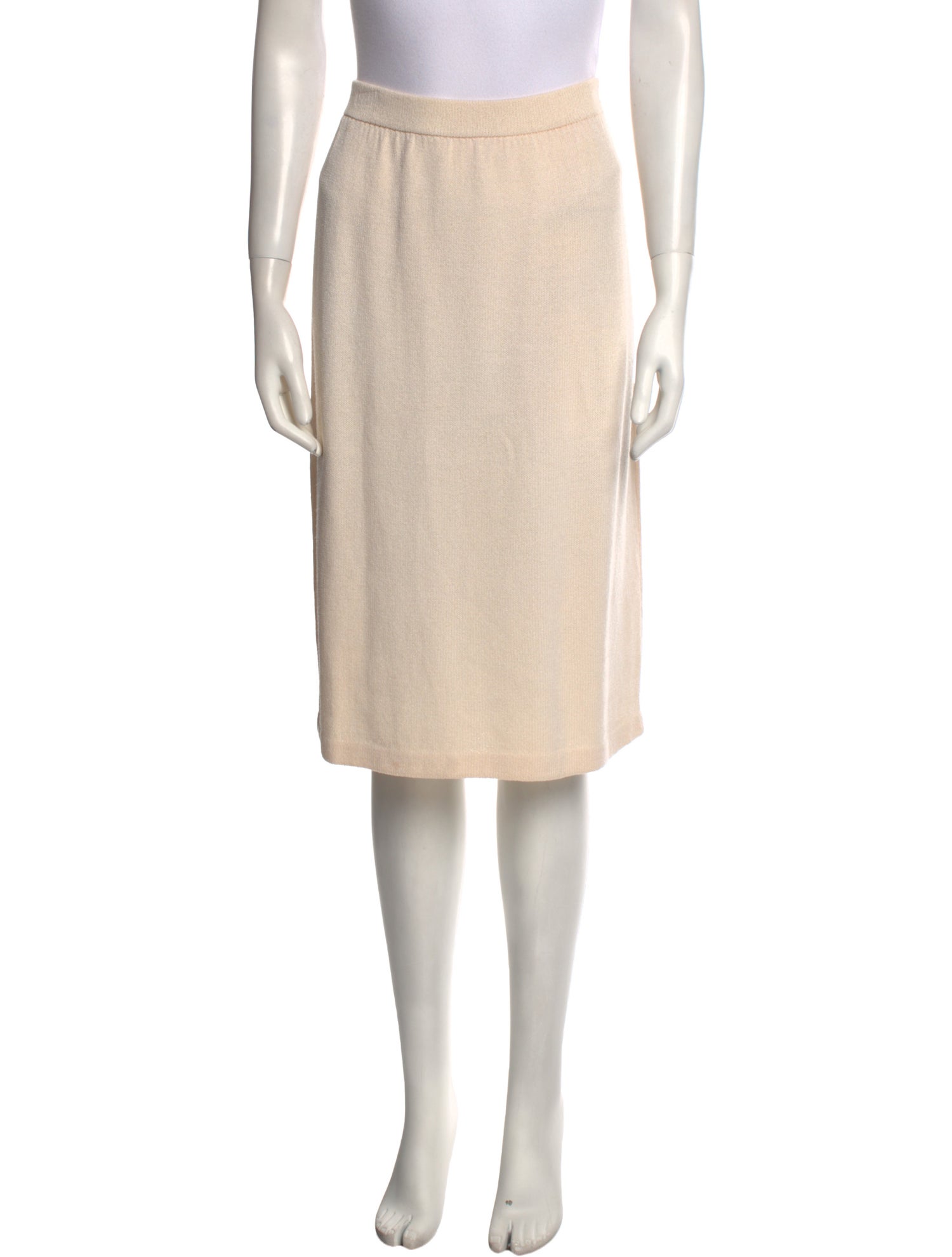 St. John Sequin Embellishments Knee-Length Skirt