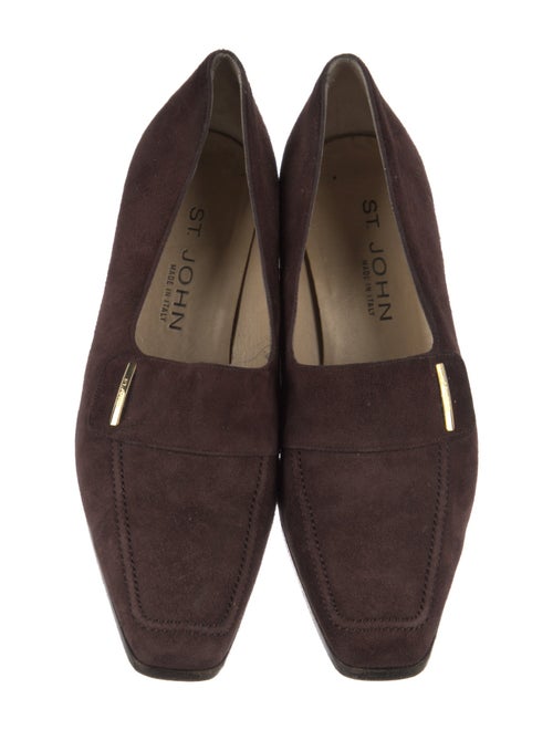 St. John Suede Pumps