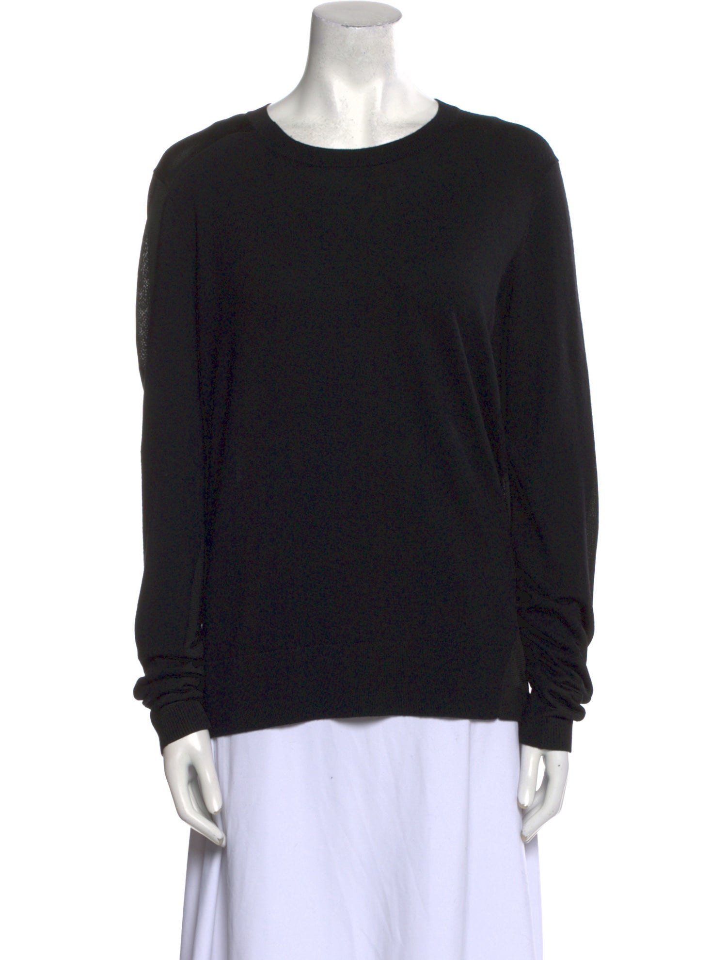 St. John Crew Neck Long Sleeve Sweatshirt