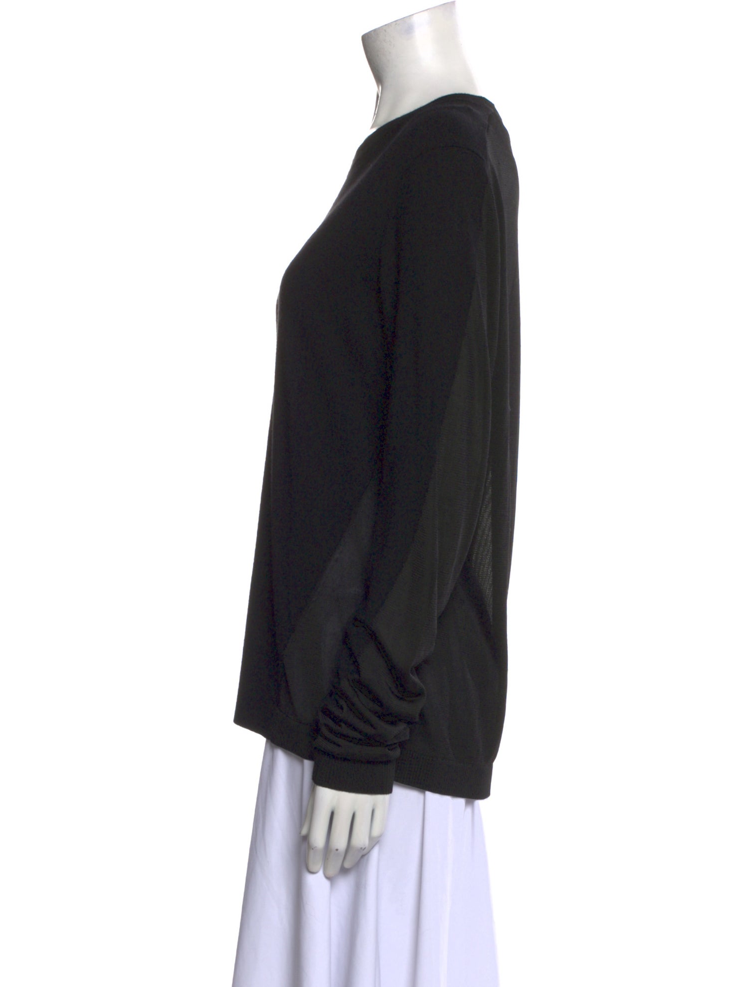 St. John Crew Neck Long Sleeve Sweatshirt