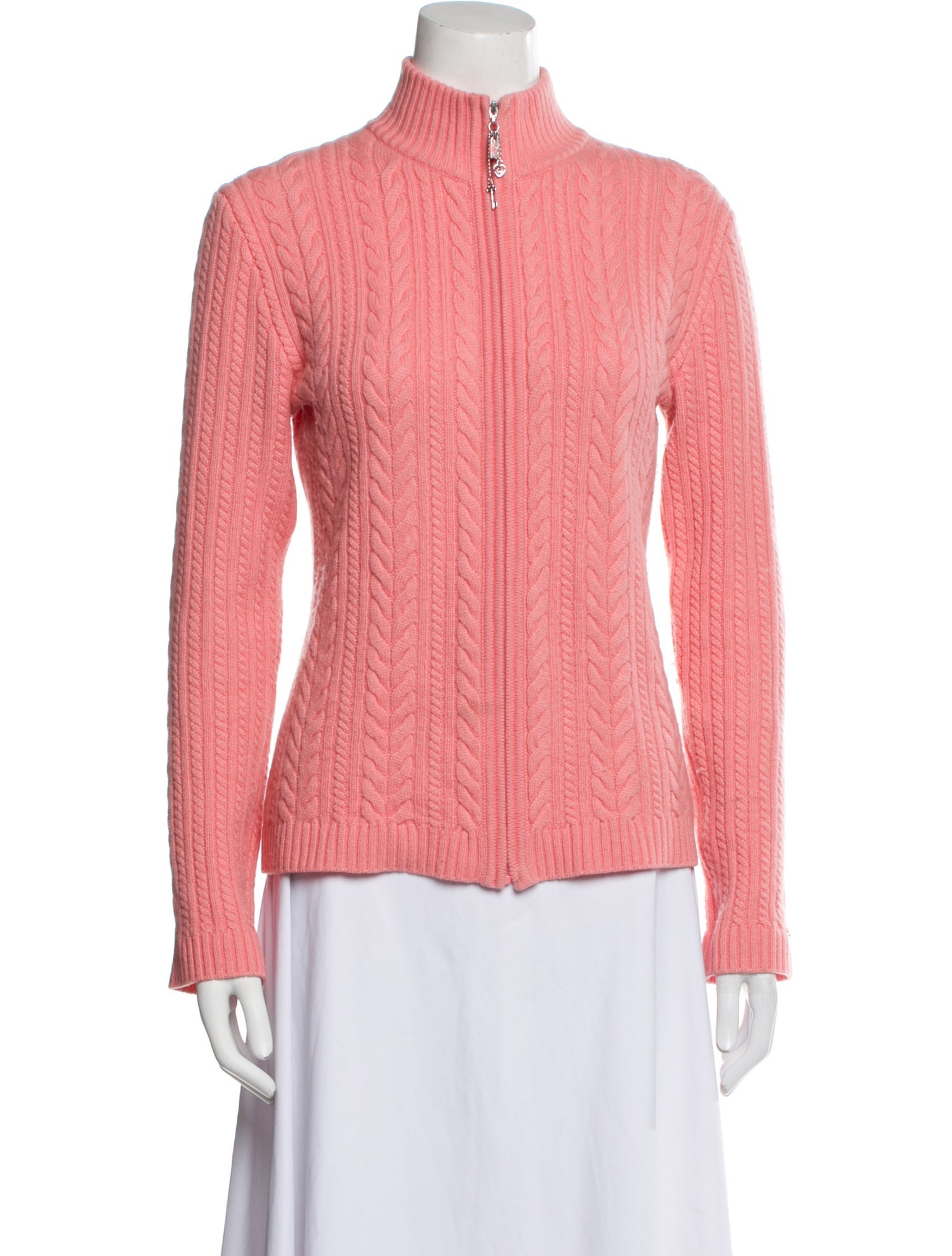 St. John Cashmere Tweed Pattern Evening Jacket