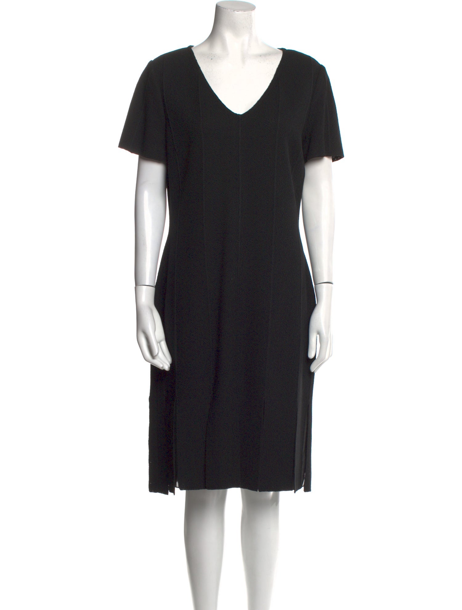 St. John Wool Knee-Length Dress
