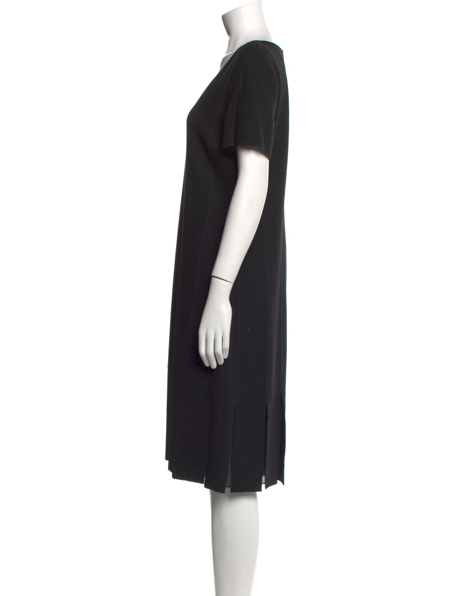 St. John Wool Knee-Length Dress