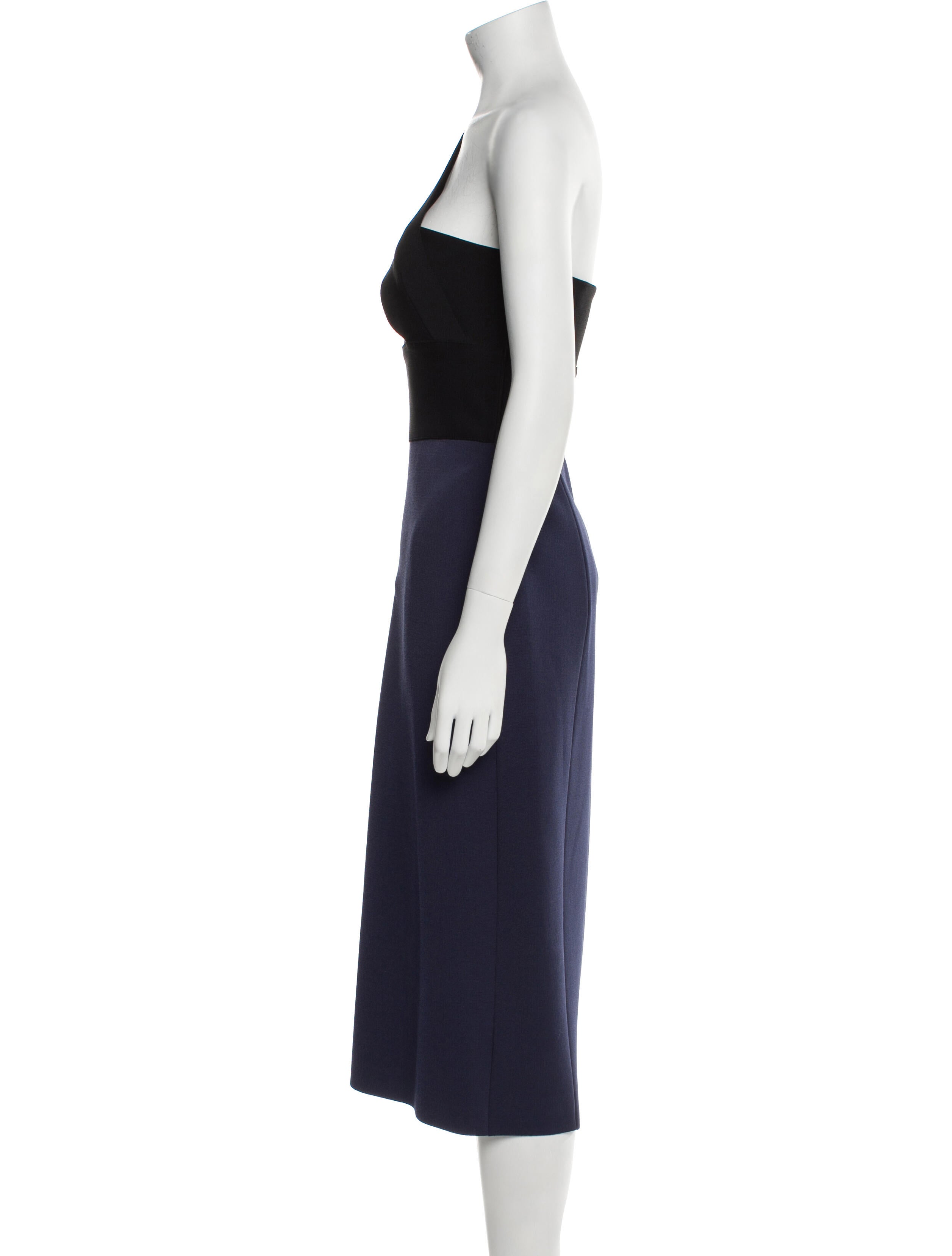 St. John One-Shoulder Long Dress