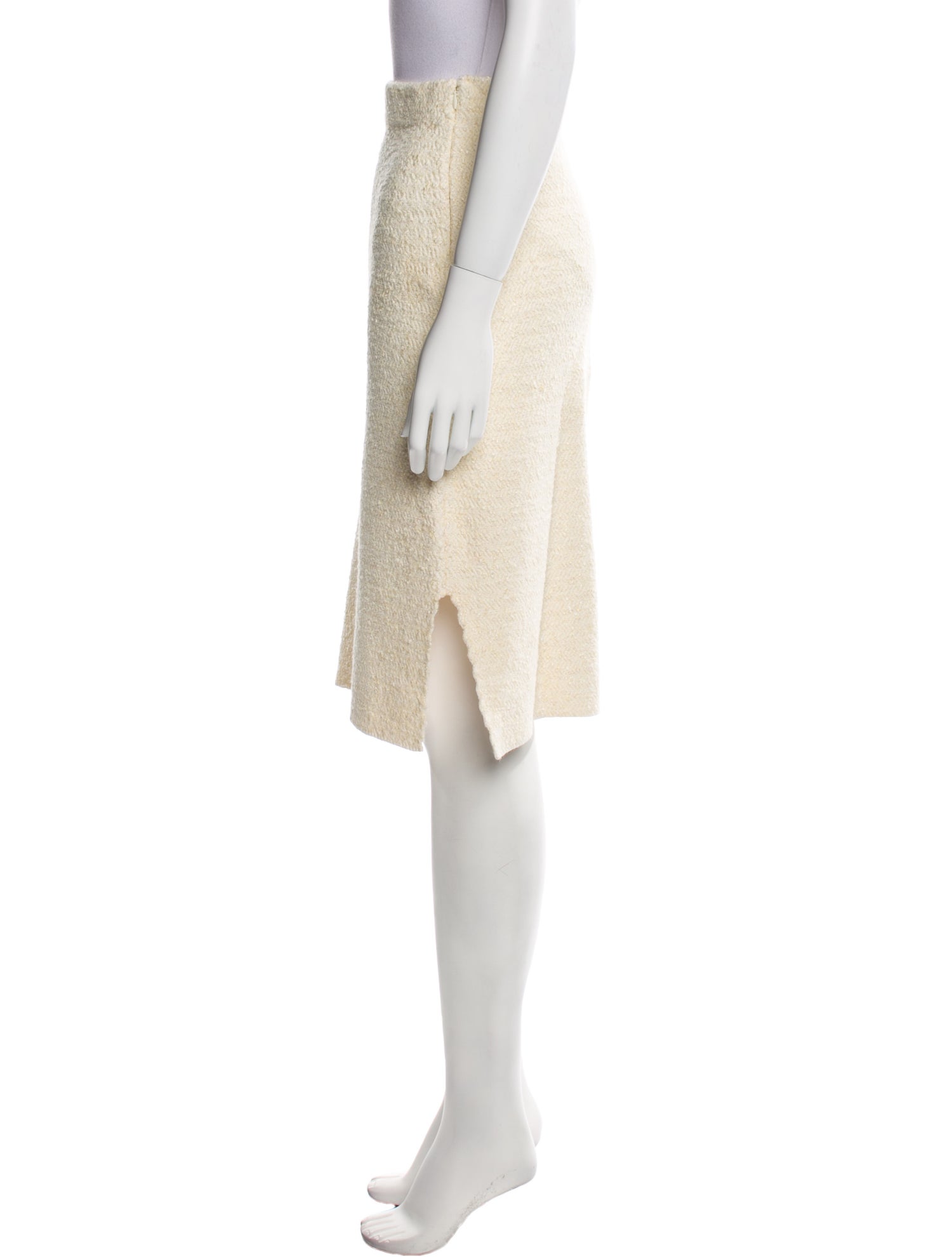 St. John Wool Knee-Length Skirt