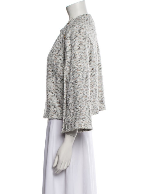 St. John Tweed Pattern Evening Jacket