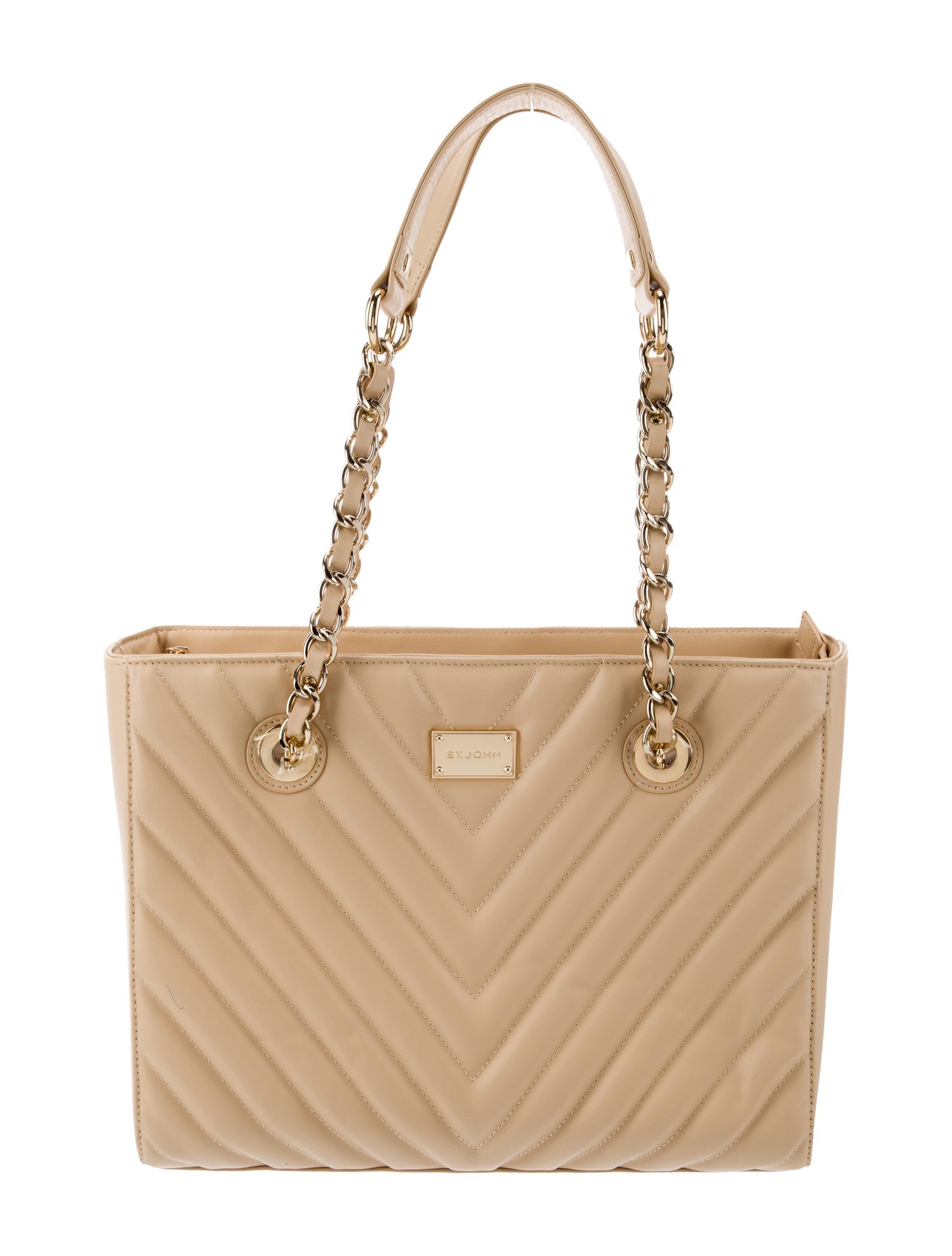 St. John Leather Bucket Bag