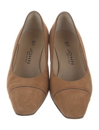 St. John Suede Pumps