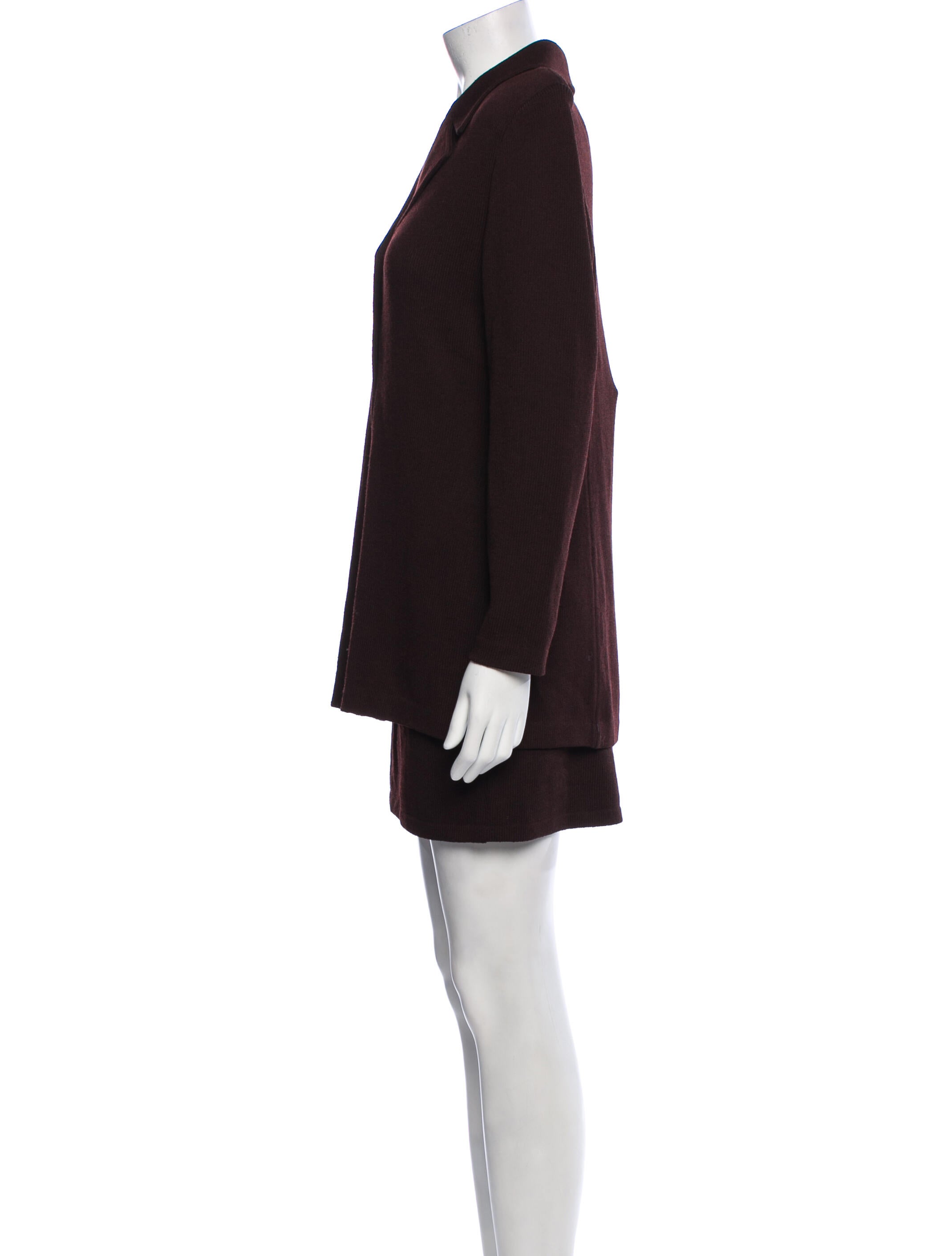 St. John Wool Skirt Set