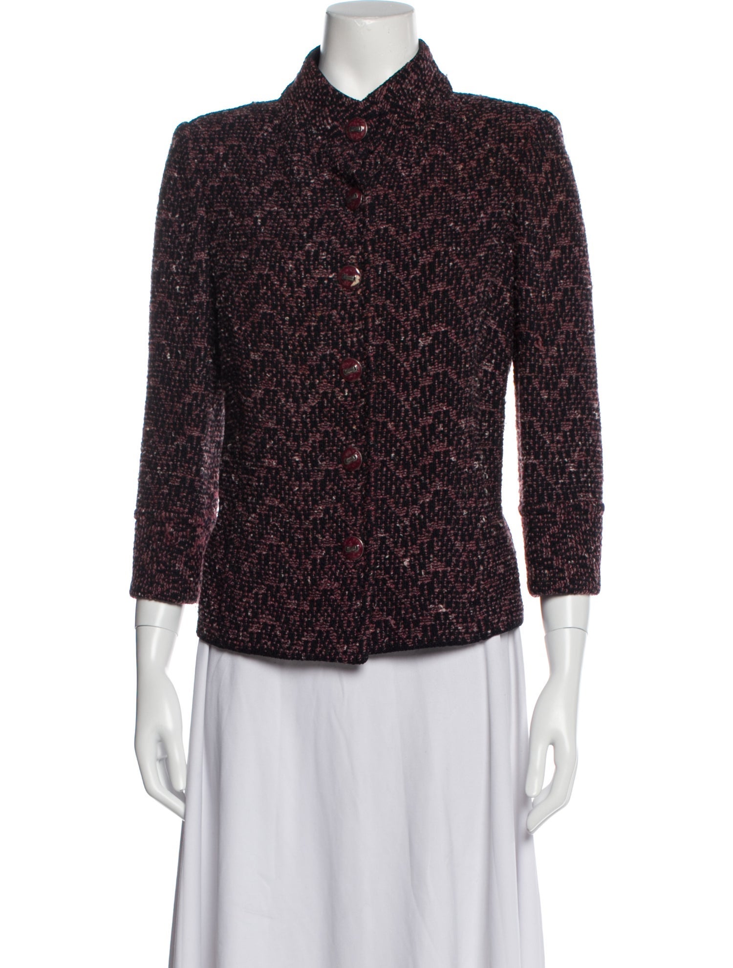 St. John Printed Evening Jacket