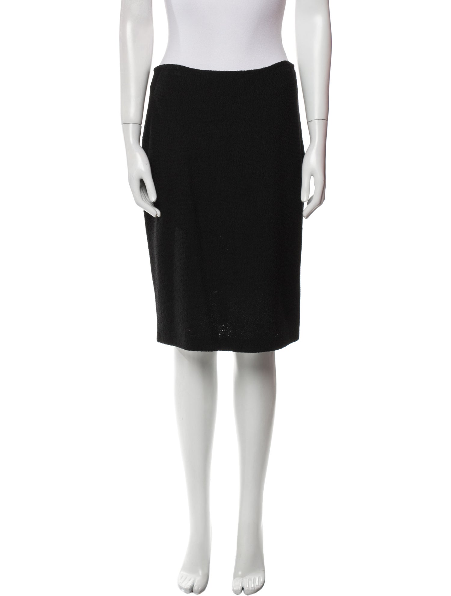 St. John Wool Knee-Length Skirt
